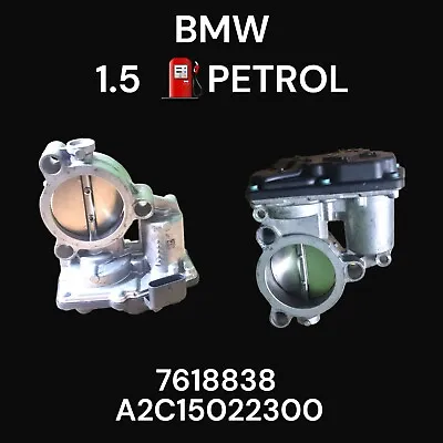 BMW 1-2-3-4 Series F40 F22 F30 F32 1.5 PETROL THROTTLE BODY 7618838 A2C15022300 • $24.66