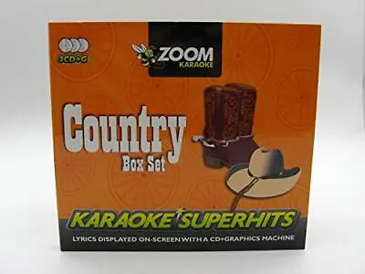 Zoom Karaoke - Zoom Karaoke CD+G - Country Superhits -... - Zoom Karaoke CD EGVG • £8.68