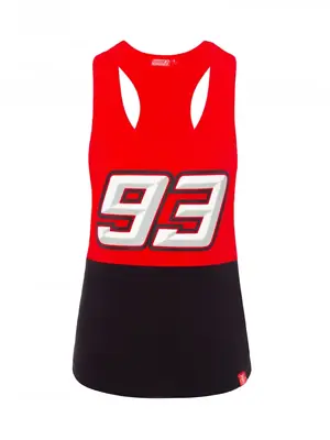 Tank Top MM93 Women's Marc Marquez 93 Bicolor Official Collection Located In USA • $46.99