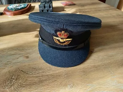 RAF Royal Air Force Officer No:1 Dress Cap - Size 58 • £31.99