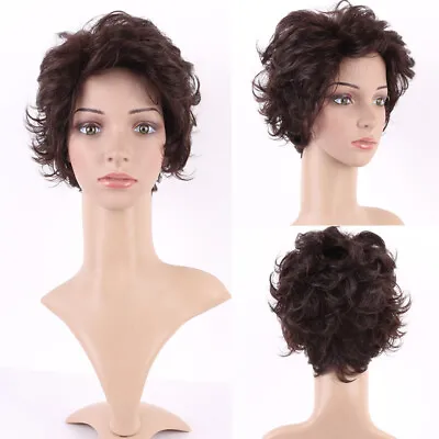 US Natural Long Wavy Curly Straight Wigs Hair Full Wigs Cosplay Party Sexy Women • $17.45