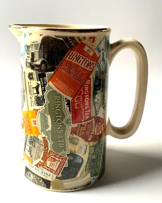 Vintage Ringtons Tea Jug By Wade Ceramics - Old Adverts Design FreePost UK • £6.99