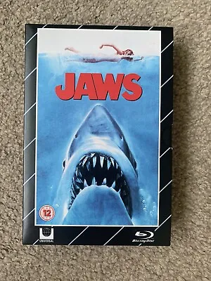 £30 • Buy Jaws Bluray & Dvd Limited Edition Blu-ray Rare VHS Range HMV Retro