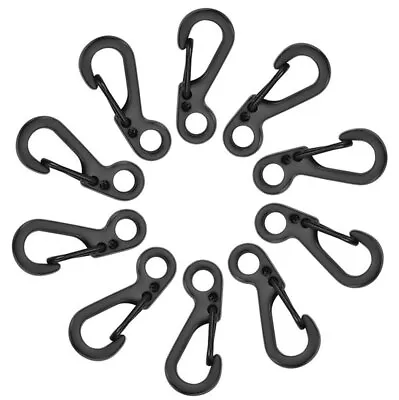 ® 10PCS/LOT Mini SF Spring Backpack Clasps Climbing Carabiners EDC Keychain C... • $18.76