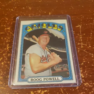 1972 Topps Boog Powell Card.  #250 • $1