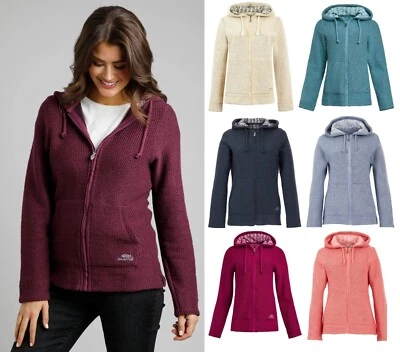 £75 • Buy Weird Fish Womens 'Weylin' Macaroni Knitted Full Zip Hoodie