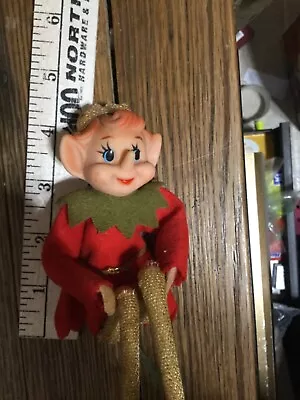 Vintage Pixie Elf On The Shelf Doll Figure • $3.50