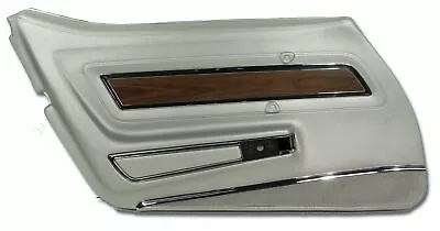 Corvette C3 Door Panel Silver Deluxe LH 1974-1975 • $599.99