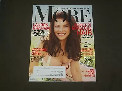 2013 May More Magazine - Lauren Graham Cover - B 2336 • $30