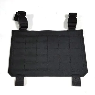 £14.17 • Buy Molle Tactical Vest Front Panel Hunt Airsoft Accessories Plate For JPC2.0 Vest