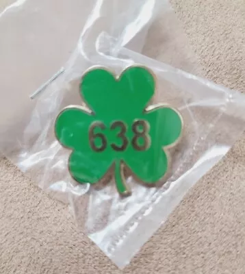 Enterprise Association Of Steamfitters Local Union 638 Shamrock Pin New • $12.50