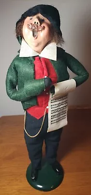 Byers Choice Carolers Man With Mustache 1989. Christmas Decoration Figurine • $18