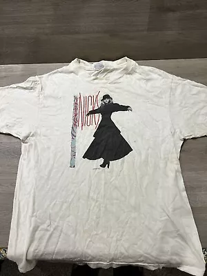 Vintage 1986 Stevie Nicks Rock A Little World Tour T Shirt XL Fleetwood Mac Band • $150