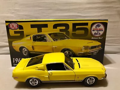 Shelby Yellow Gt500 Cobra Ford 1968 Special Color Wt6066  1/18 Acme  #a1801806 • $109.99