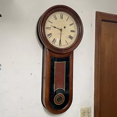 Rare Antique E Howard No. 11 Keyhole Regulator Wall Clock • $3000