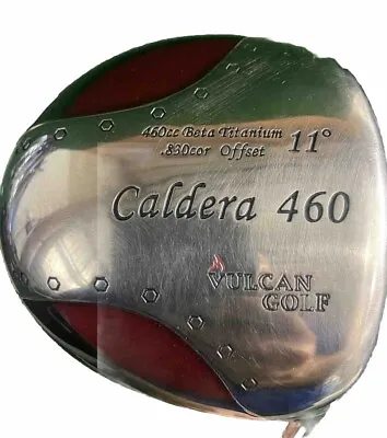 Vulcan Golf Caldera 460cc Offset Driver 11* Aldila 65g Regular 45  New Grip RH • $43.99