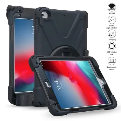 Hard Armor Military Tested IPad Case Rugged Drop Protection Stand Rotable Design • $32.29