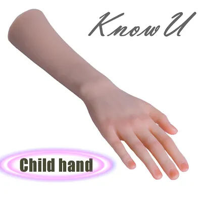 KnowU Platinum Silicone Children Hands With Arms Girl's Hand Model Realistic • $148.75