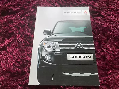 Mitsubishi Shogun 3dr & 5dr Brochure 2012 UK Issue Oct 2011 • $8.70