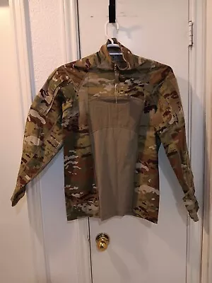 NWT USGI Medium Multicam OCP Camo 1/4 Zip Flame Resistant Army Combat Shirt ACS • $44.99