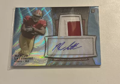 2013 Bowman Sterling Marcus Lattimore RC RPA #/125 49ers  • $3.99