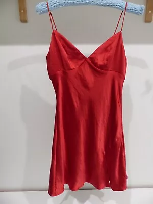 $21 • Buy Blossom Size 8  Red Sleeveless Short Party Dress