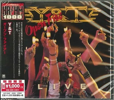 Open Fire By Y&T (CD 2018) • $17.94