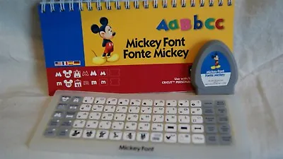 Cricut Cartridge - DISNEY'S MICKEY FONT - Gently Used - No Box - NOT LINKED  • $10.99