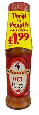 Nando's Sauce Peri-Peri Hot 125ml • £27.99