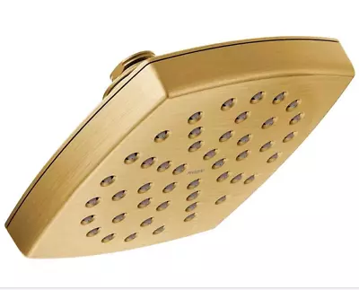 Moen S6365EPBG Gold Voss 6 Single Function Shower Head Brushed Gold New Open Box • $49.99