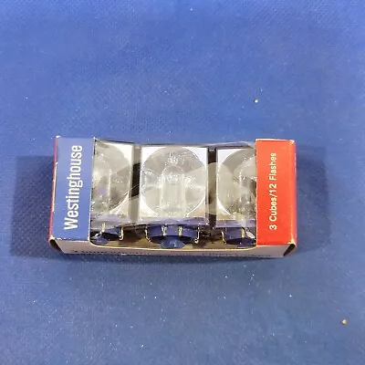 $2.96 • Buy Vintage Westinghouse Flash Cubes