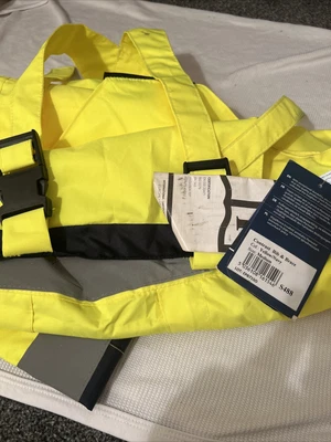 £18.80 • Buy PORTWEST Hi Vis Contrast Bib & Brace Waterproof Breathable Dungarees S488