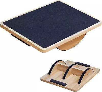 Balance BoardRocker BoardBalance Boards For AdultsWobble Perfect Natural  • $63.35