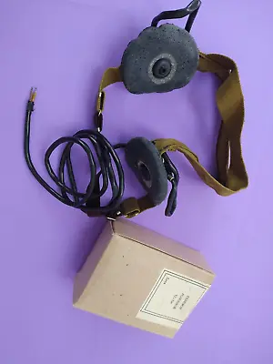 Soviet Military Headphones TG7M For Dosimeter Radiometer Mine Detector USSR 1987 • $13