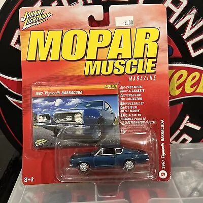 Johnny Lightning Mopar Muscle   1967  Plymouth Barracuda    Nip  • $1.99