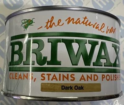 #Briwax Original Wax Polish Dark Oak 400g The Natural Wax Cleans And Polishes • £13.99