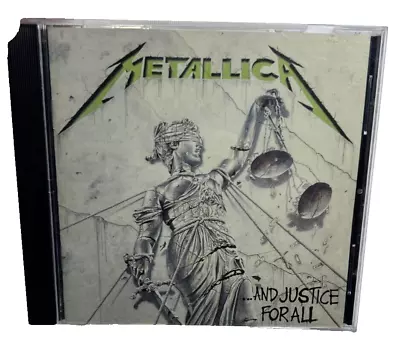 Metallica: And Justice For All CD 1988 Blackened Recordings Thrash Speed Metal • $6.49