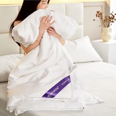 YOUR MOON Pure Mulberry Silk Comforter Queen Size For All Season • $138