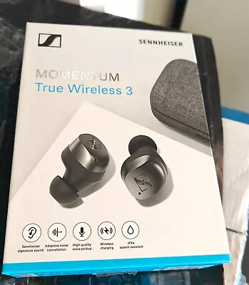 Sennheiser MOMENTUM True Wireless 3 Earbuds – Graphite • $90