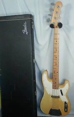 Fender Telecaster Bass Butterscotch Blonde With Original Case Vintage 1968-69 Te • $6495