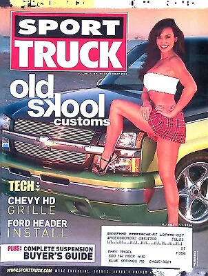 Sport Truck Magazine May 2003 Old Skool Customs Suspension Special Chevy Grill • $14.99