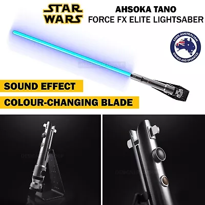 Star Wars Ahsoka Tano The Black Series Force FX Lightsaber 1:1 Life Size In Hand • $399.95