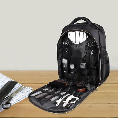 Multi-purpose Barber Backpack Hairdressing Tool Bag Pocket Styling Organizer US • $30.08