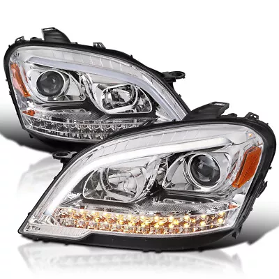 Fits 2009-2011 Mercedes Benz W164 Ml320 Led Sequential Strip Projector Headlight • $408.99