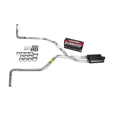 S10 / S15 83-94 Dual Exhaust 2.5 Pipe Flowmaster Super 44  Side Exit • $308.69