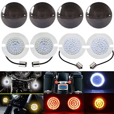 LED Turn Signals Lights For Harley Road King Heritage Softail Electra Road Glide • $27.53
