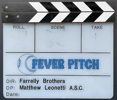 2004 Fever Pitch Set Used Film Slate Boston Red Sox Farrelly Bros Baseball Movie • $500