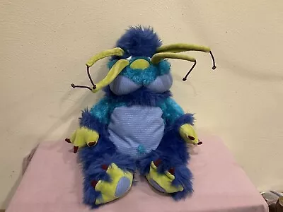 Vtg. 2002 Manhattan Toy Plush Galoompagalots Podge Monster 16 In. Beanie Tush • $25