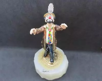 Ron Lee 89 Hobo Clown Figure Balancing Feather On Nose #366 • $10.57