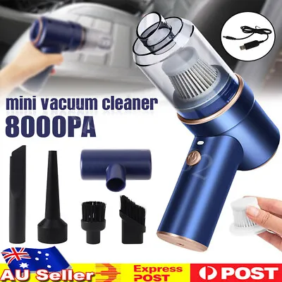 $9.99 • Buy 42000RPM Mini Air Duster Handheld Cordless Vacuum Cleaner Home Car Dust Blower